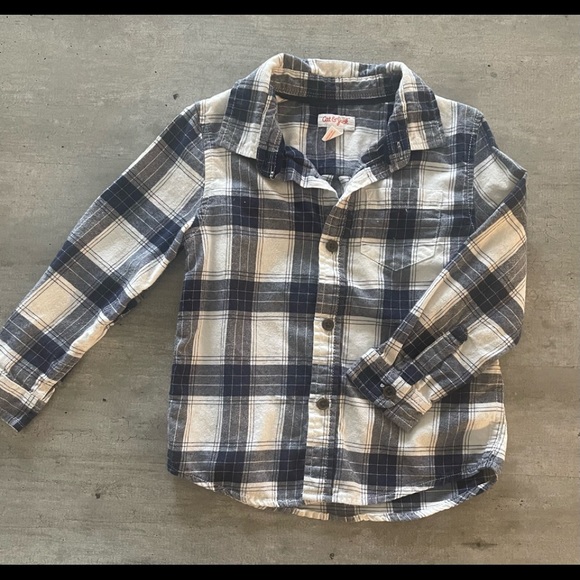 Boys Plaid Shirt - Picture 2 of 6